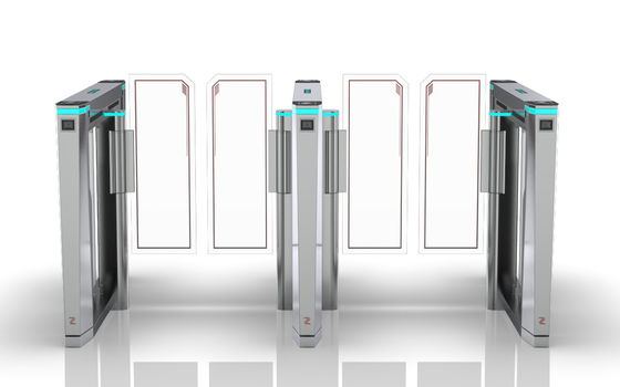 IP65顔認識のアクリルの障壁の速度の車線のゲートの回転木戸