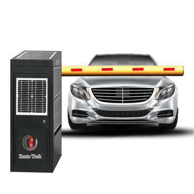 太陽光発電の駐車場 ブームバリアゲート 新エネルギー駐車場 アクセス制御