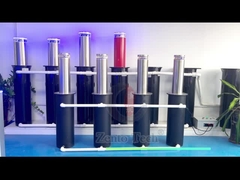 反射帯の自動式引き込み式駐車ポラーダー