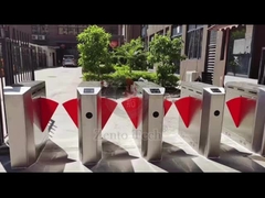 アパートのための道の幅550mm RFIDの折り返しの回転木戸の引き込み式の入口