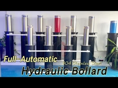 引き上げられる水力式昇降ボラーード 安全昇降高度 600mm-1200mm 厚さ 6mm