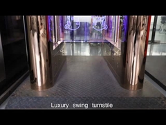 304SS歩行者の振動回転木戸のゲートの道の幅550mm