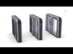 アクリルの腕のアクセス管理の高速防犯ゲート40-65人/分