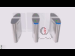 SS304顔認識のスライド・ゲートの回転木戸の道の幅550mm