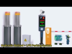 繊維の引く終わりK6の油圧引き込み式の道のボラード220V/380V