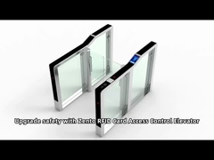 ZT-948 歩行者アクセス・スピード・レーン ターンスタイル・ゲートとエレベーター制御・リンク・ソリューション